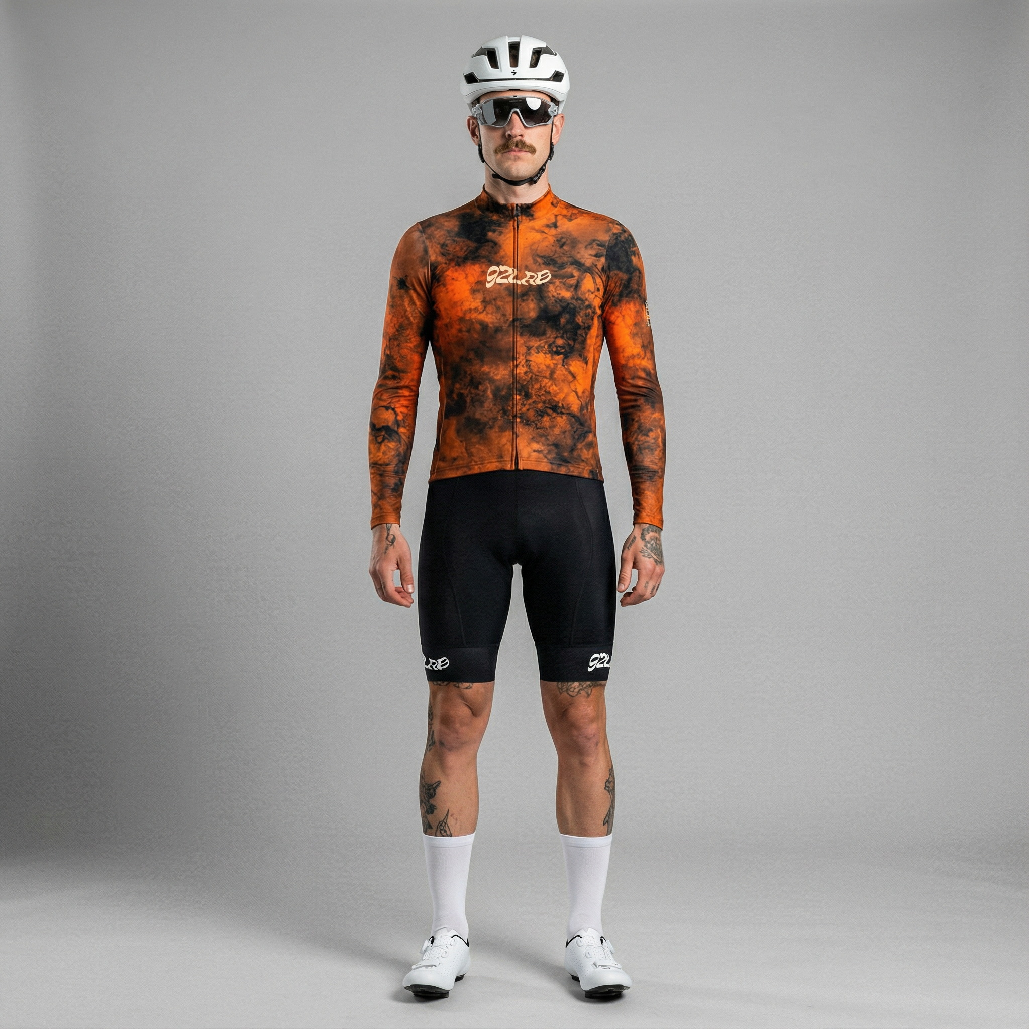 LONG SLEEVE - ORANGE SMOKE  - UNISEX