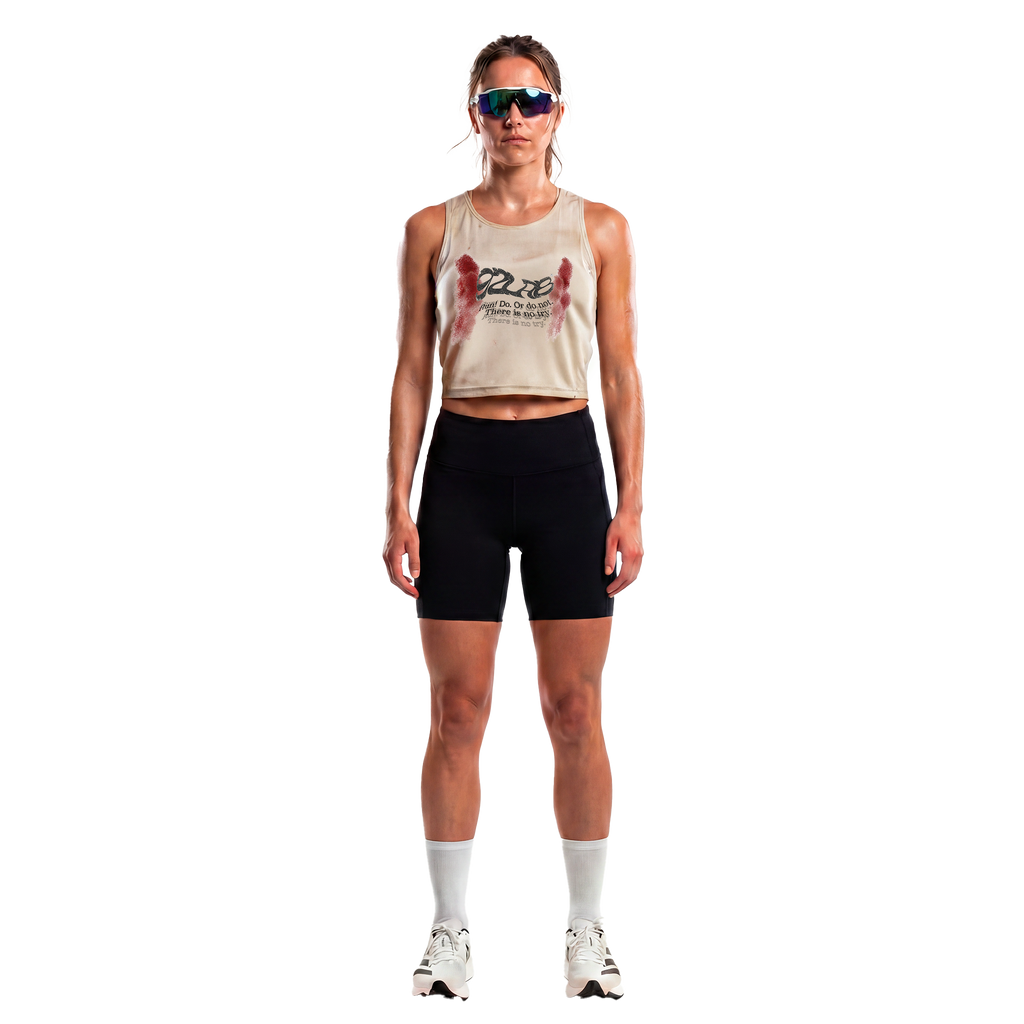 CROPPED TANK TOP  - BLOOD HURT