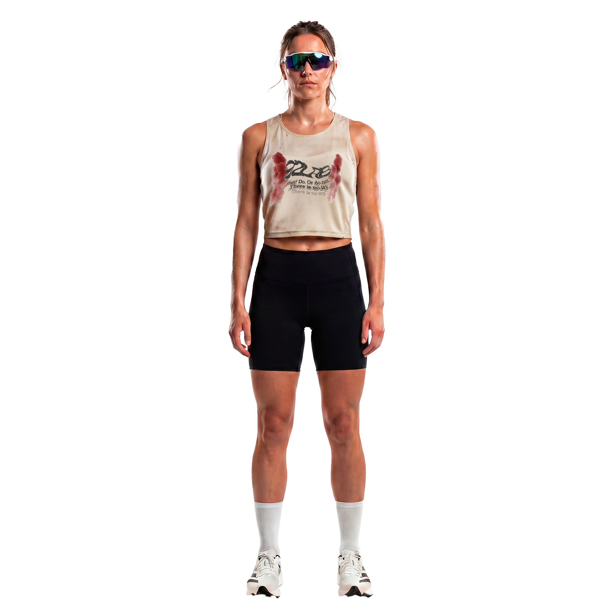 CROPPED TANK TOP  - BLOOD HURT