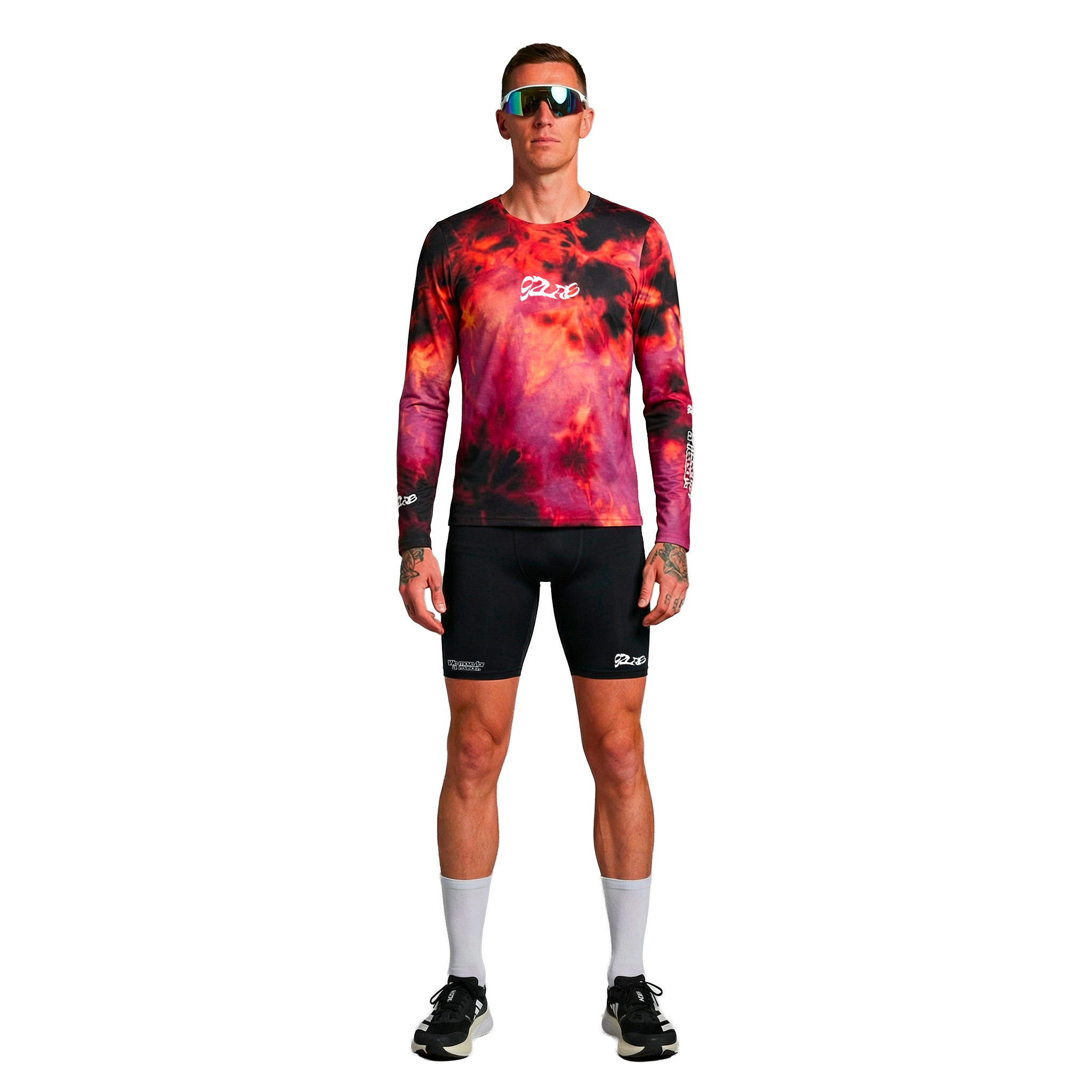 LONG SLEEVE - TYE RED - UNISEX