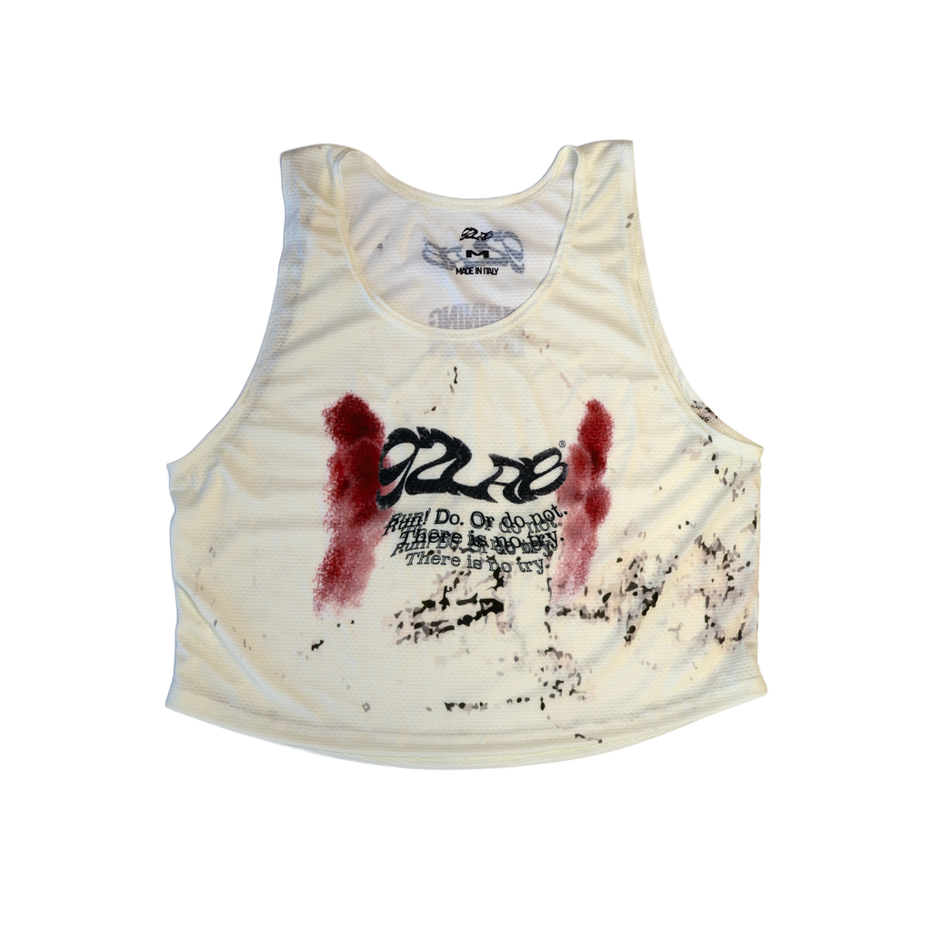 CROPPED TANK TOP  - BLOOD HURT
