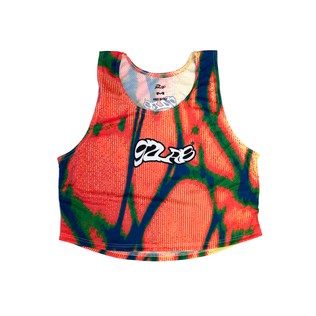 CROPPED TANK TOP  - OPTIC PULSE