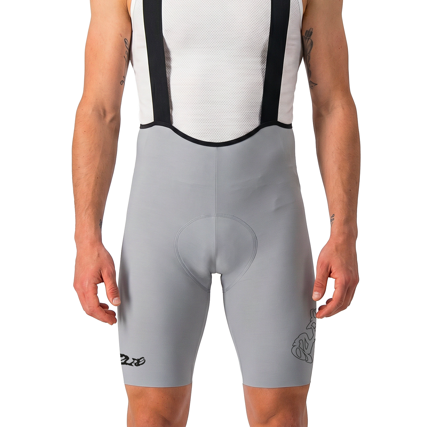 92Lab Bib Elite - Light Gray - Man
