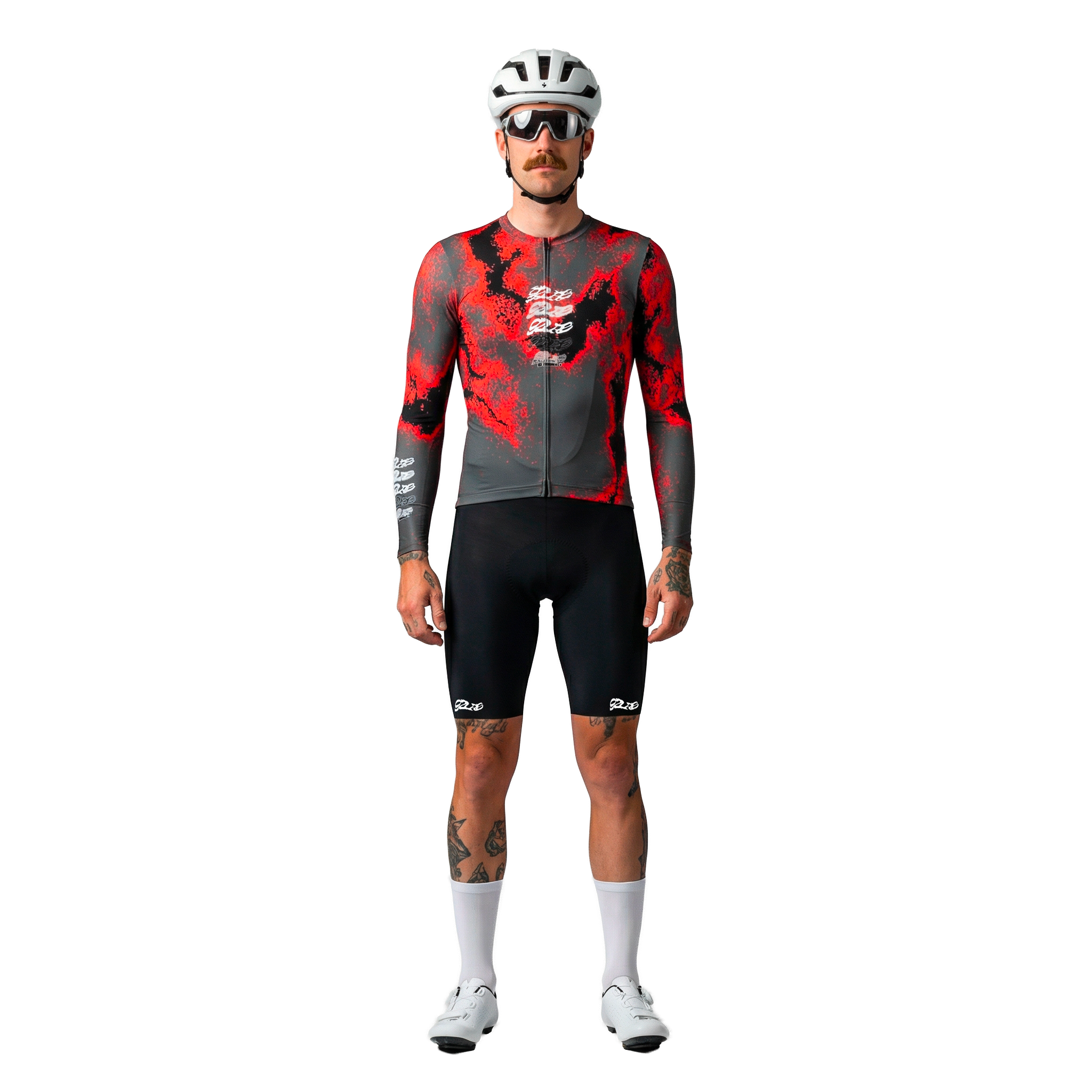 Factory Long Sleeve Jersey - Scratch red