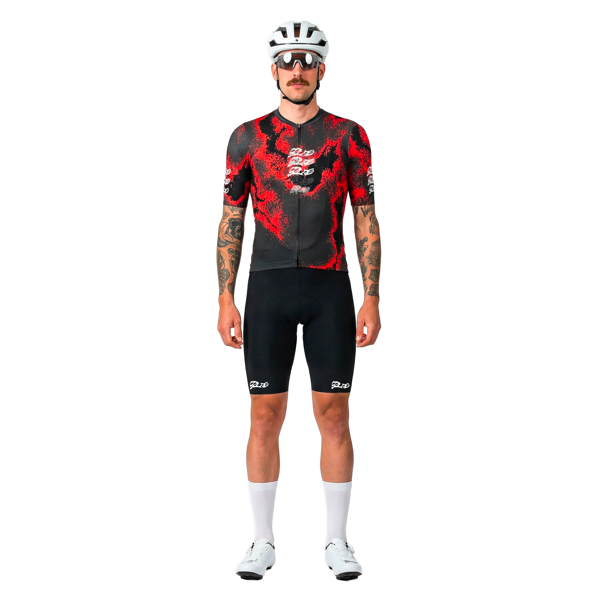 Short Sleeve Jersey - Scratch red