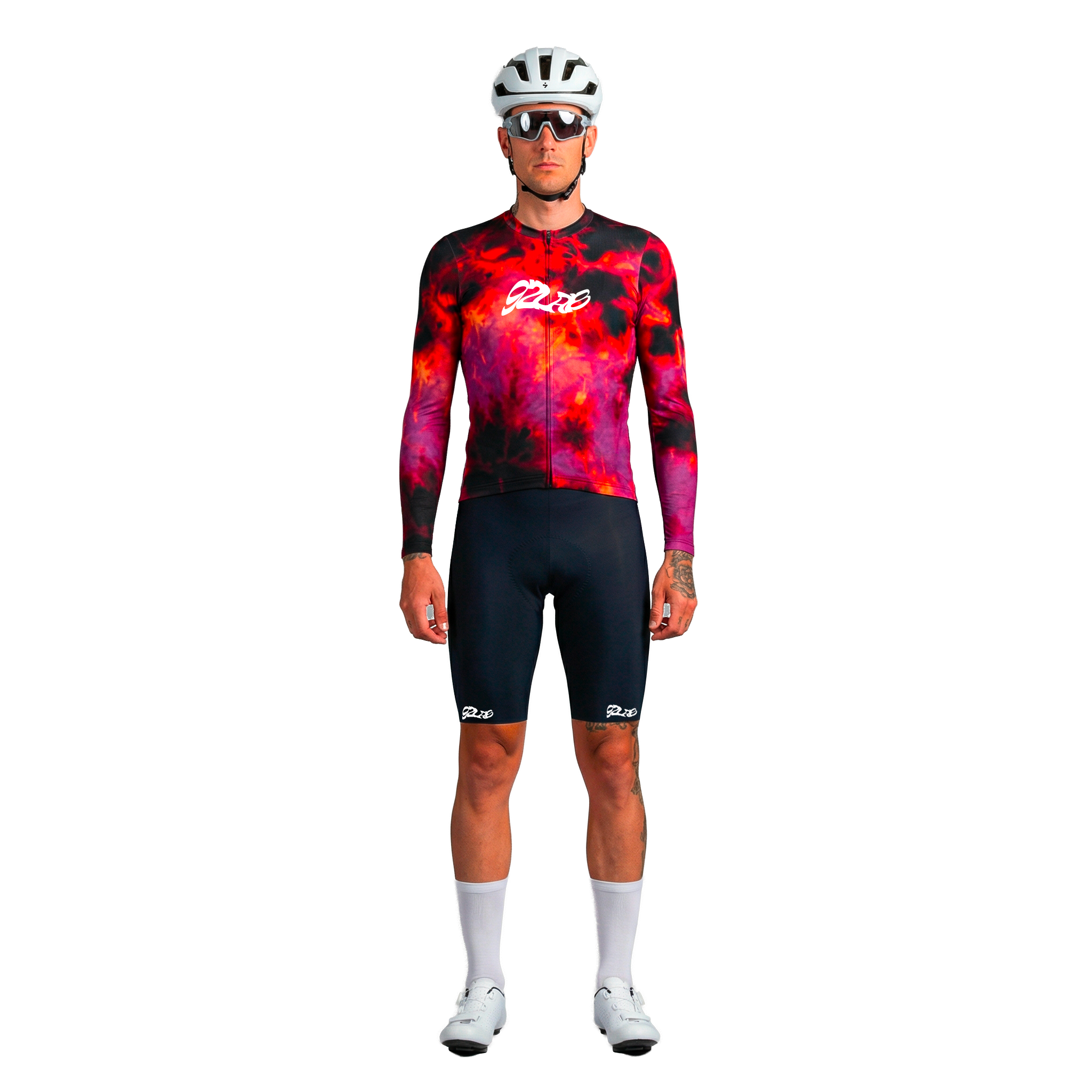 Factory Long Sleeve Jersey - Tye Red - UNISEX